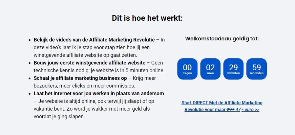 affiliate marketing betrouwbaar