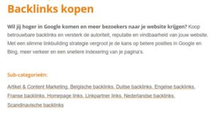 SEO backlinks kopen werkt dat