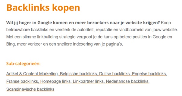 SEO backlinks kopen werkt dat